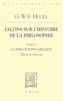 Leçons sur l'histoire de la philosophie III